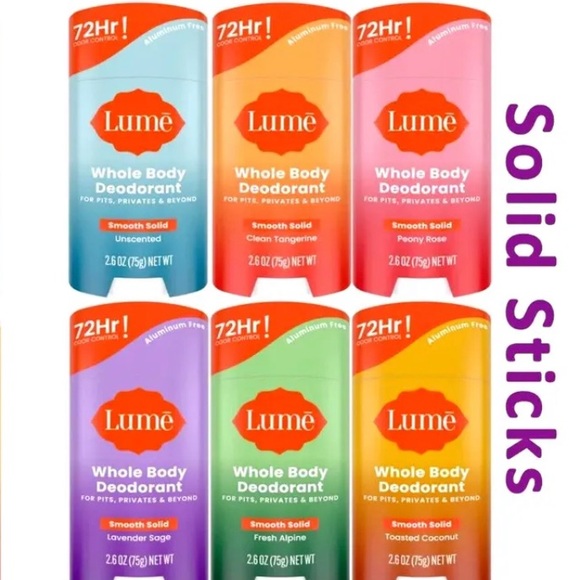 Solid Deodorant Stick & Full Size Bar Soap - Matching Scent Choose Favorite - Picture 2 of 3